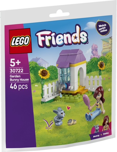 LEGO Friends 30722 Garden Bunny House Polybag 46 Pieces 6+ LEG6587015 Lego | Futurartshop.com