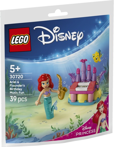 LEGO Disney 30720 Ariel Flounder Birthday Music Fun 39 Pcs LEG6587011 Lego | Futurartshop.com