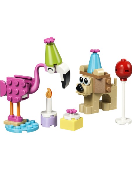 LEGO Creator 30715 Festa Compleanno Animali Polybag 64 Pezzi LEG6587001 Lego | Futurartshop.com