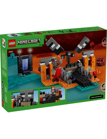 LEGO Minecraft 21590 Battaglia contro il Wither 494 Pezzi 8+ LEG6585532 Lego | Futurartshop.com
