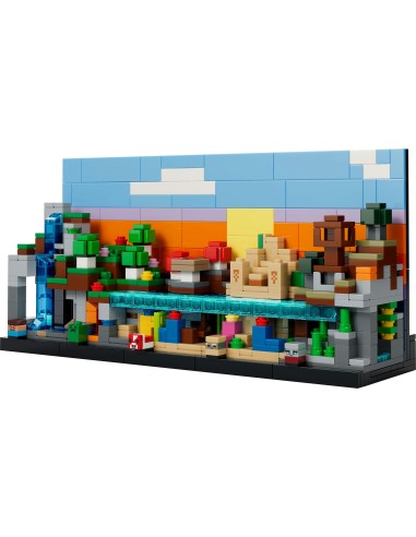 LEGO Minecraft 21589 Mini Biomes 5 Worlds Microscale 797 Pcs 12+ LEG6585530 Lego | Futurartshop.com