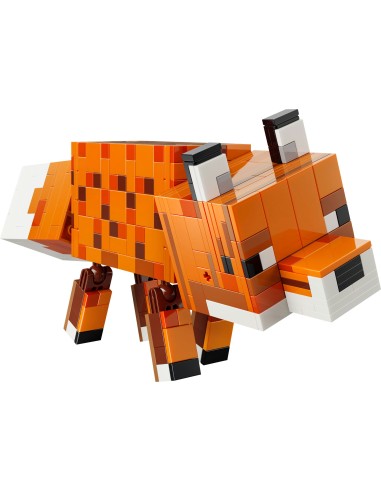 LEGO Minecraft 21588 The Fox Posable Buildable Figure 497 Pcs 10+ LEG6585528 Lego | Futurartshop.com