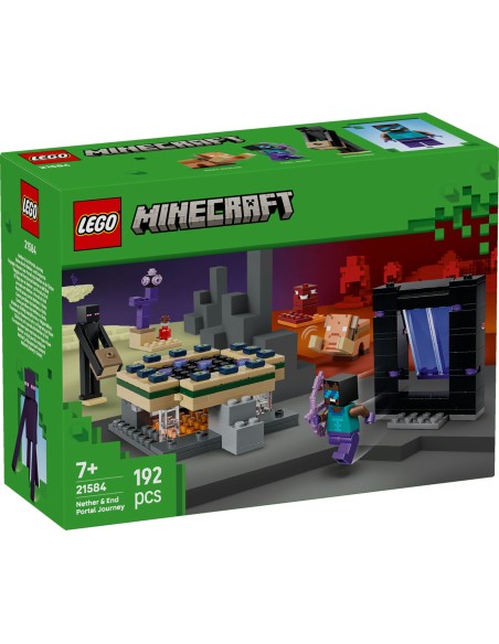 LEGO Minecraft 21584 Nether & End Portal Journey Set 7+ LEG6585520 Lego | Futurartshop.com