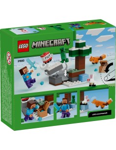 LEGO Minecraft 21583 Steve's Taiga Adventure Set Age 6+ LEG6581014 Lego | Futurartshop.com 2