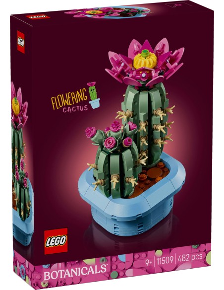 LEGO Botanicals 11509 Flowering Cactus Building Set 9+ LEG6581012 Lego | Futurartshop.com