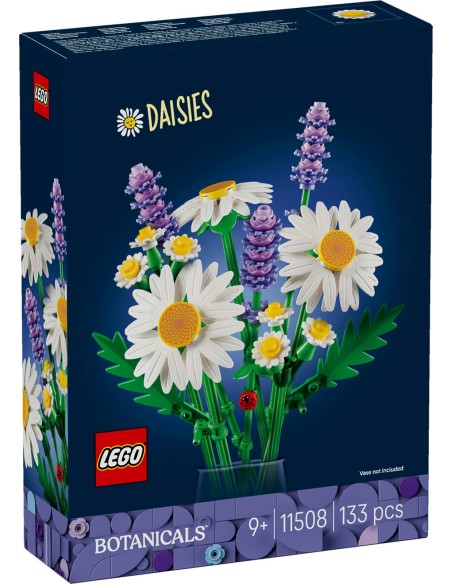 LEGO Botanicals 11508 Daisies Flower Bouquet Set Age 9+ LEG6588549 Lego | Futurartshop.com