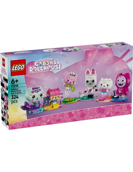 LEGO Gabby's Dollhouse 11215 Brick-Built Cat Friends 6+ LEG6588517 Lego | Futurartshop.com
