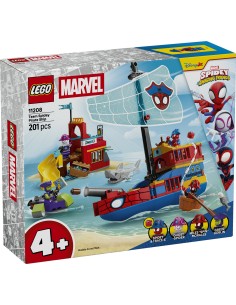 LEGO Marvel 11208 Team Spidey Pirate Ship Set Age 4+ LEG6588509 Lego | Futurartshop.com