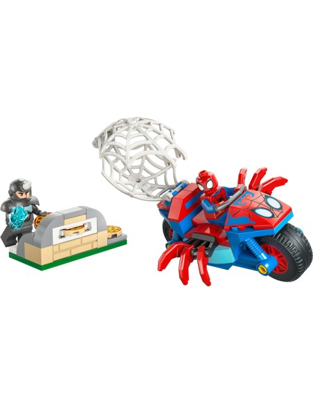 LEGO Marvel 11206 Spidey sulla Moto contro Rhino Set 4+ LEG6588505 Lego | Futurartshop.com