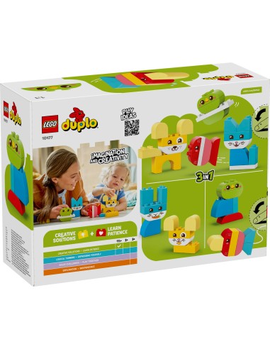 LEGO DUPLO 10477 Animali Domestici Creativi 3 in 1 18m+ LEG6581006 Lego | Futurartshop.com