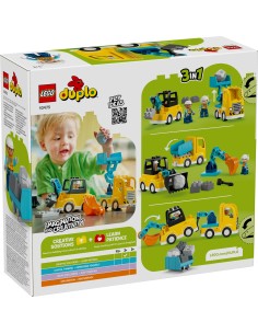LEGO DUPLO 10475 Veicoli da Cantiere 3 in 1 Set 2+ LEG6581004 Lego | Futurartshop.com 2