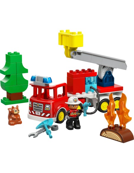 LEGO DUPLO 10473 Autopompa con Manichetta e Pompiere 2+ LEG6585506 Lego | Futurartshop.com