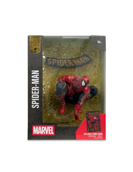 Spider-Man 1 Gold Edition 1:6 Scale Figure 15cm COS14909 McFarlane Toys | Futurartshop.com