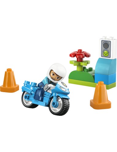 LEGO DUPLO 10471 Blue Police Motorcycle Toddler Toy 2+ LEG6581002 Lego | Futurartshop.com