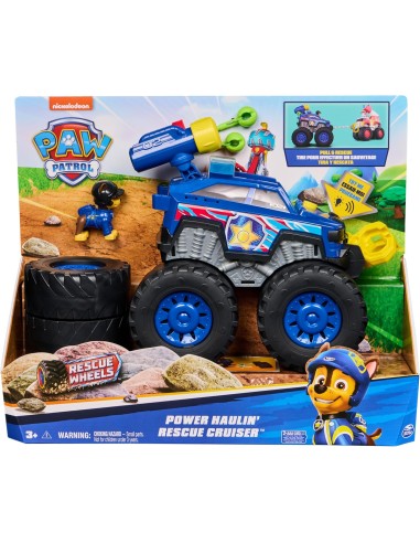 PAW Patrol Rescue Wheels Chase Deluxe Veicolo Luci Suoni PAP6070096 Spin master | Futurartshop.com