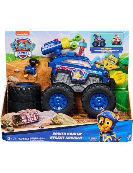 PAW Patrol Rescue Wheels Chase Deluxe Veicolo Luci Suoni PAP6070096 Spin master | Futurartshop.com