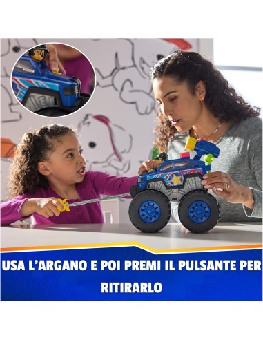 PAW Patrol Rescue Wheels Chase Deluxe Veicolo Luci Suoni PAP6070096 Spin master | Futurartshop.com