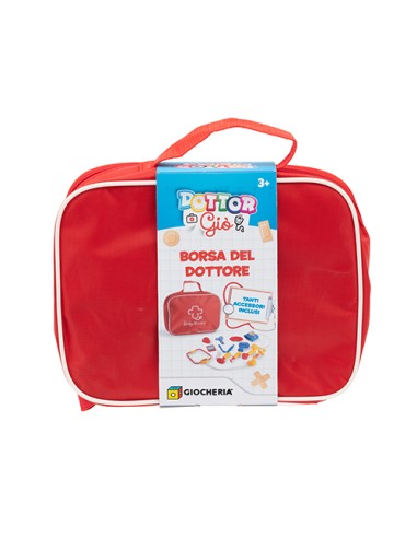 Doctor Gio Doctors Bag Playset with Accessories Kids 3+ GIOGGI250020  | Futurartshop.com