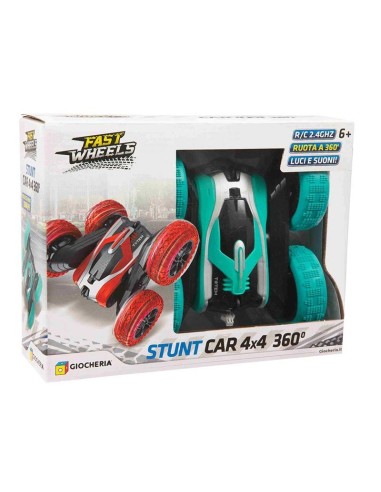Fast Wheels Stunt Car 4x4 RC Car 2.4GHz 360° Rotation Age 6+ GIOGGI220236  | Futurartshop.com