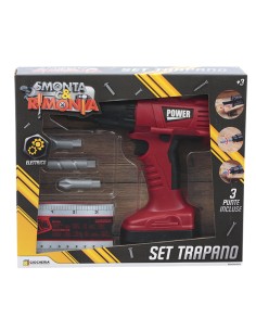 Take Apart Electric Drill Set 3 Bits Tool Toy Kids Age 3+ GIOGGI210101  | Futurartshop.com