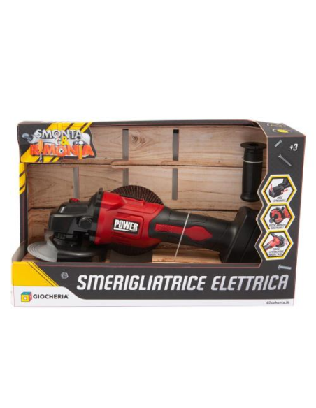 Take Apart Electric Angle Grinder Toy Tool for Kids Age 3+ GIOGGI230298 Giochi Preziosi | Futurartshop.com