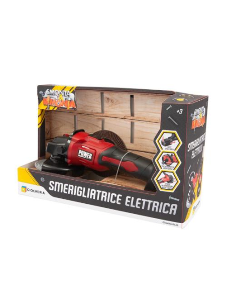 Smonta e Rimonta Smerigliatrice Angolare Elettrica Bambini 3+ GIOGGI230298 Giochi Preziosi | Futurartshop.com