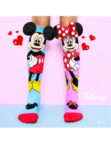 Calze Mickey e Minnie Disney Orecchie 3D Peluche 6+ 9355645002881  | Futurartshop.com