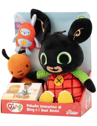 Bing Interactive Plush Storytelling 5 Stories ITA GIOBNG72000 Giochi Preziosi | Futurartshop.com