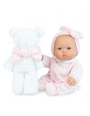 Betty Teddy Doll with Blanket MAR372 Marina e Pau | Futurartshop.com