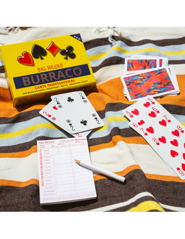 Burraco PRO Playing Cards Dal Negro – Yellow Box – 108 Professional Cards DNG090084 Dal Negro | Futurartshop.com