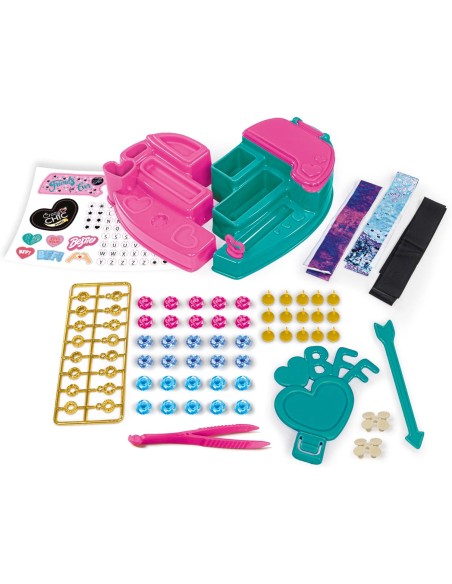 Crazy Chic BFF Jewellery Studio – Jewellery Making Kit for Girls CLE18199 Clementoni | Futurartshop.com