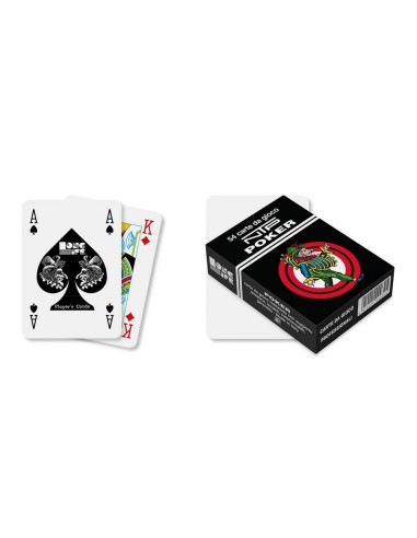 Mazzo Carte da Poker NTP in PVC Bianco – Alta Resistenza, Uso Professionale DNG500029 Dal Negro | Futurartshop.com