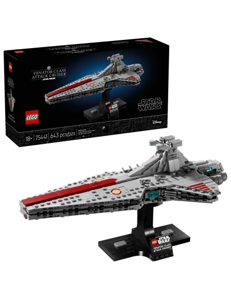 LEGO Star Wars 75441 Venator Attack Cruiser 643 Pieces 18+ LEG6588621 Lego | Futurartshop.com