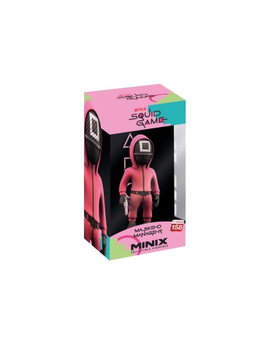 Minix Squid Game Square Mask Guard – Collectible Action Figure GAMGAC57521 Minix | Futurartshop.com