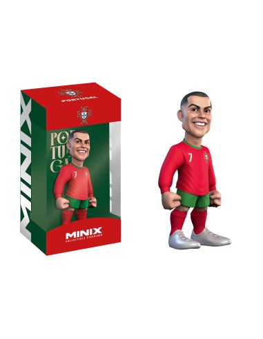 Minix Cristiano Ronaldo Portugal – Collectible Football Figure GAMGAV57533 Minix | Futurartshop.com
