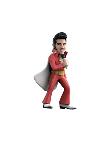 Minix Elvis Presley Red Suit – Collectible Action Figure GAMGAV57552 Minix | Futurartshop.com