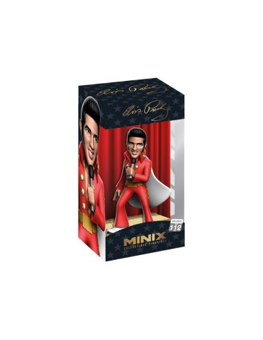 Minix Elvis Presley Red Suit – Action Figure Collezionabile GAMGAV57552 Minix | Futurartshop.com