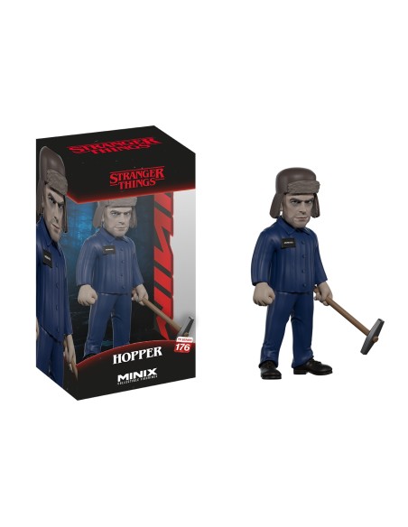 Minix Stranger Things Hopper S4 – Collectible Action Figure GAMGAV57574 Minix | Futurartshop.com