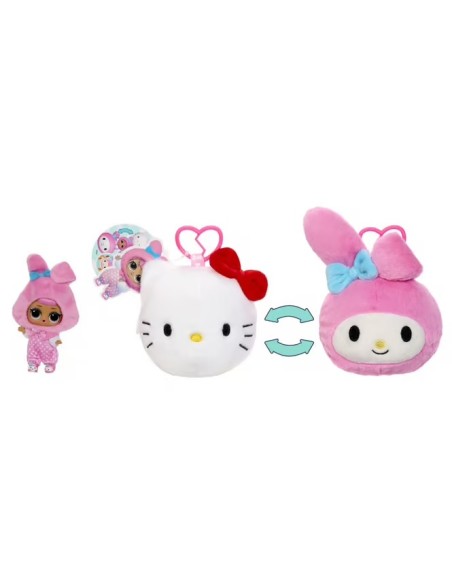 LOL Surprise Loves Hello Kitty Reversible Plush MGA249962 MGA | Futurartshop.com