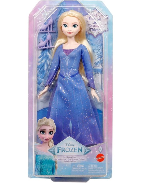 Frozen Elsa Bambola Fashion Pattinaggio sul Ghiaccio DINJBG53 Mattel | Futurartshop.com