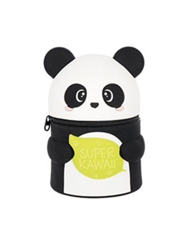 Super Kawaii 2-in-1 Silicone Pencil Case Panda LEGSKA0001 Legami Milano | Futurartshop.com