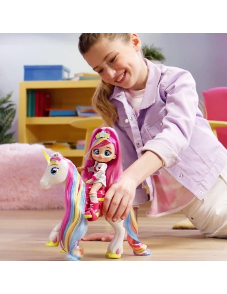 BFF Cry Babies Dreamy & Rym Pack Deluxe Bambola e Unicorno IMC87798 IMC Toys | Futurartshop.com