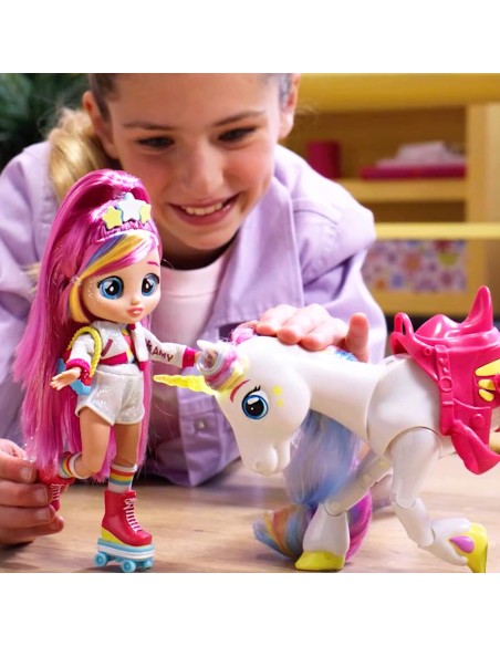 BFF Cry Babies Dreamy & Rym Deluxe Pack Fashion Doll & Unicorn IMC87798 IMC Toys | Futurartshop.com