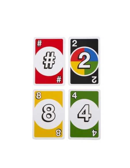 UNO DOS Card Game Second Edition – Original Family Card Game DINHNN01 Mattel | Futurartshop.com