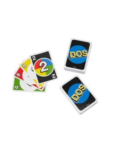 UNO DOS Card Game Second Edition – Original Family Card Game DINHNN01 Mattel | Futurartshop.com