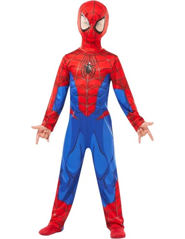 Costume Spider-Man Classico Bambino 3-4 Anni 104 cm SAN640840/3-4 Rubies | Futurartshop.com
