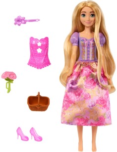 Disney Princess Rapunzel Spin & Reveal Bambola con 11 Sorprese DINHTV84/HTV86 Mattel | Futurartshop.com 2
