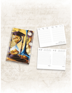 Agenda giornaliera DaVinci 15x21cm BIEB-NZ502C62  | Futurartshop.com