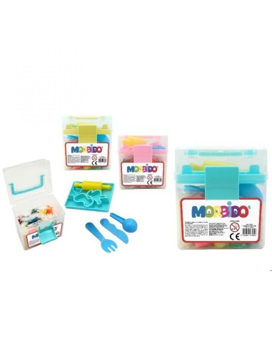 Modeling Clay Treasure Chest Set 12 Colors with 8 Molds for Kids EOL5820  | Futurartshop.com