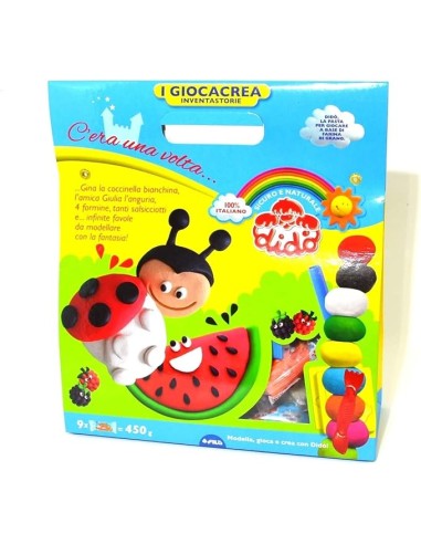 Didò C'era Una Volta Gina Coccinella Set Pasta Modellabile Bambini ARV343300 Fila | Futurartshop.com